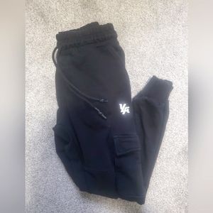 Men's YoungLA black jogger sweatpants in size small